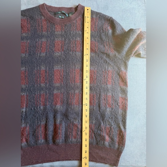 Perry Ellis Sweater Mens SZ 2XLT Pullover Long Sleeve Cotton Wool Blend Texture - Picture 7 of 8